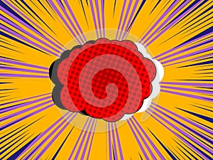 Comic dynamic light template