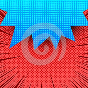 Comic dynamic template