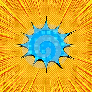 Comic elegant and bright template