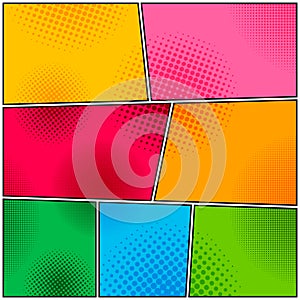 Comic elegant composition