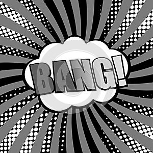 Comic elegant concept