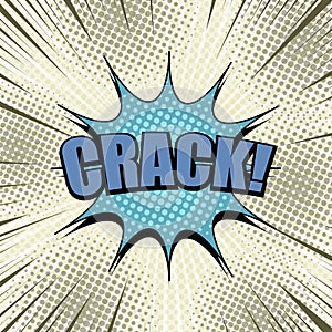 Comic elegant concept