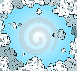 Comic elements background