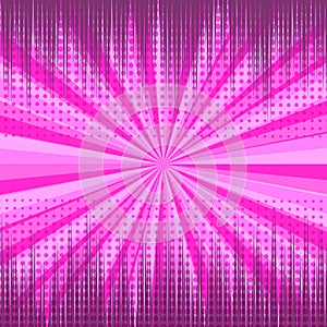 Comic explosive bright concept