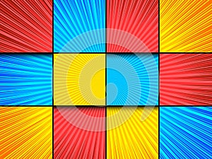 Comic explosive composition