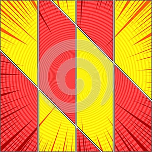 Comic explosive composition