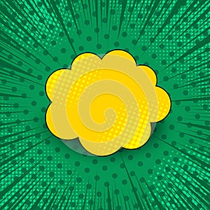 Comic explosive concept