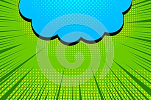 Comic explosive concept