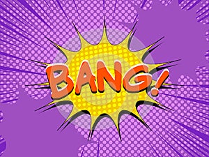 Comic explosive concept