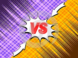 Comic explosive duel concept