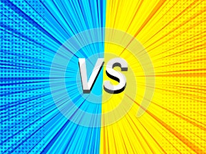 Comic explosive duel concept