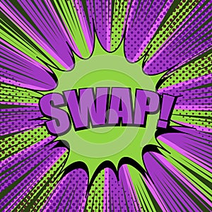 Comic explosive light template