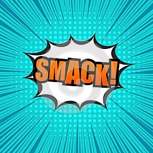 Comic explosive template