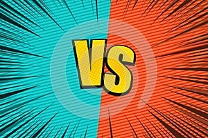 Comic fight dynamic template