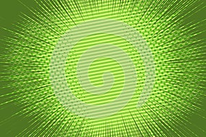Comic green explosive background