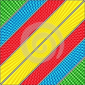 Comic light diagonal background