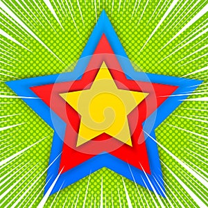 Comic light super concept