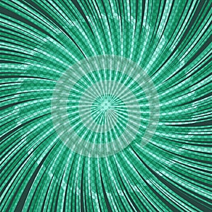 Comic page abstract green explosive concept