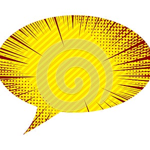 Comic page bright explosive concept