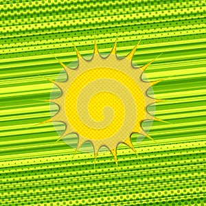 Comic page dynamic concept