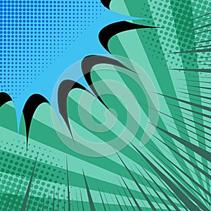 Comic page dynamic concept