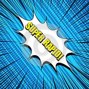 Comic page dynamic concept