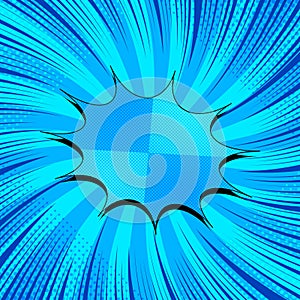 Comic page elegant concept