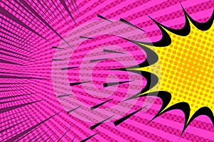 Comic page elegant template