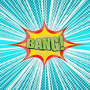 Comic page explosive template