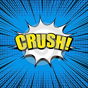 Comic page explosive template