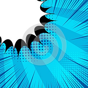 Comic page light template