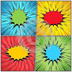 Comic pages collection