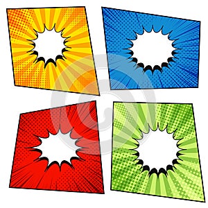 Comic pages collection