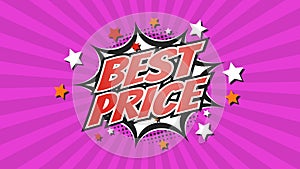 Comic Pop Art text message