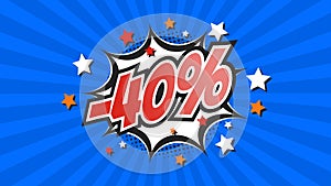 Comic Pop Art text message