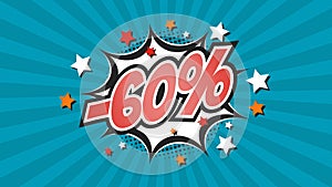 Comic Pop Art text message