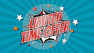 Comic Pop Art text message