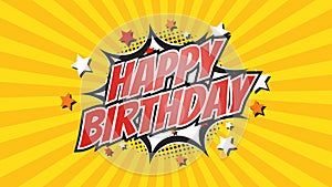 Comic Pop Art text message