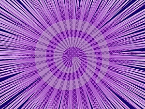Comic purple explosive background