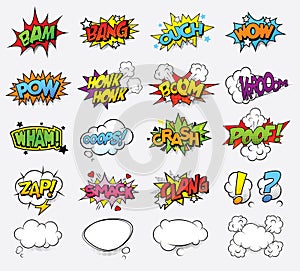 Comic sound effects