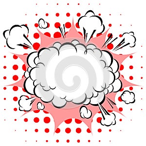 Comic Speech Bubble, Cartoon