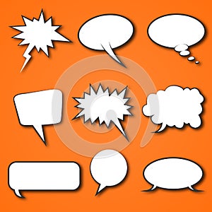 Comic Speech Bubble Vector