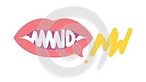 Comic Speech Bubbles Pop Art Vector, vector design Generative AI