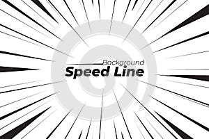 Comic Speed Line effects Background Premium Vector