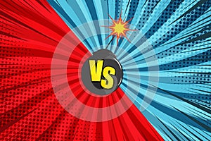 Comic versus bright concept