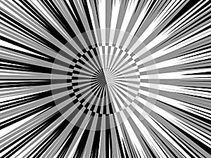 Comic versus and fight concept