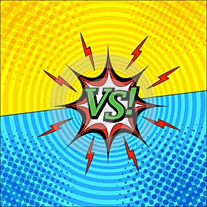 Comic versus template