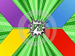 Comic versus template