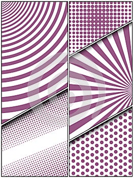 Comic vertical composition