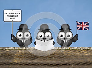 Comical United Kingdom Trade Delegation